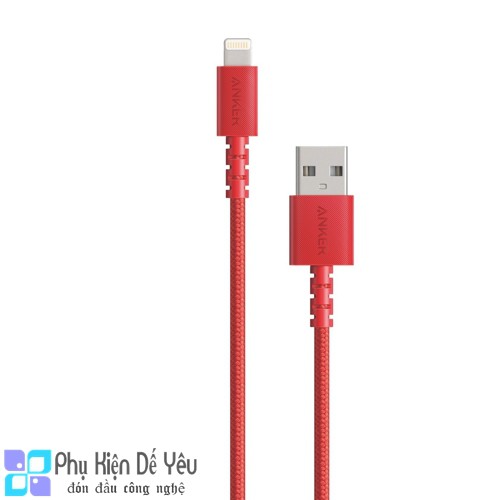 Cáp Light.ning Anker PowerLine Select+ 90cm- A8012 [Phân phối chính hãng, bảo hành 18 tháng]
