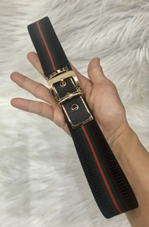 Thắt lưng thun bản 3cm. Mặt nịt kiểu cổ điển