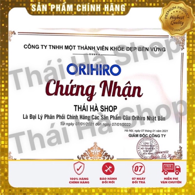 Trà cúc vu dâu tằm Salacia hỗ trợ giảm cân Orihiro 20 gói