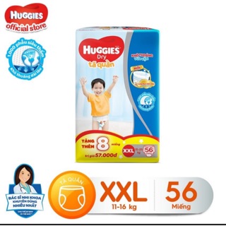 Tã quần huggies xxl56+8