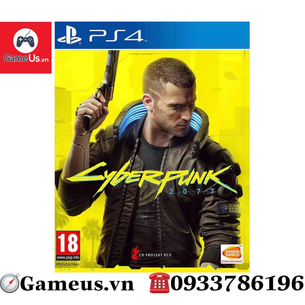 Đĩa Game PS4 - Cyberpunk 2077