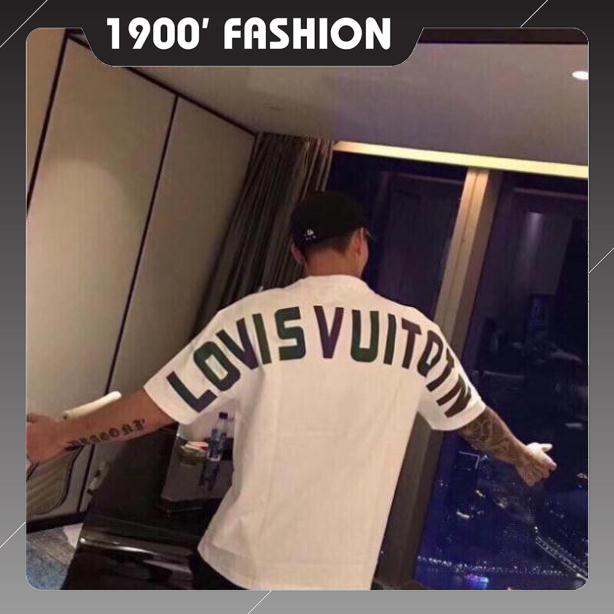 Áo phông in hình L O U I S V U T T O N ⚡𝐅𝐑𝐄𝐄𝐒𝐇𝐈𝐏 ⚡ Áo phông cotton chất đẹp mát, áo unisex, áo phông trắng