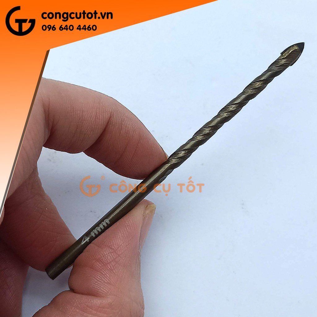 Mũi khoan đa năng chịu nhiệt khoan đá, bê tông, kính, gang, gốm,...