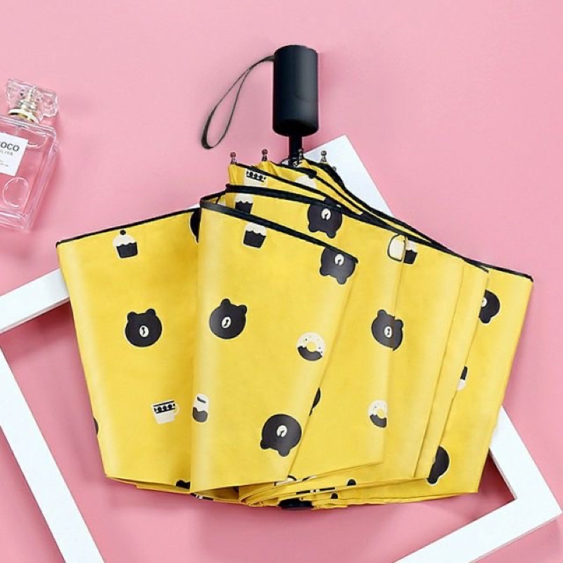 Ô Dù Gấu  So Cute Gấp Gọn Chống Tia UV