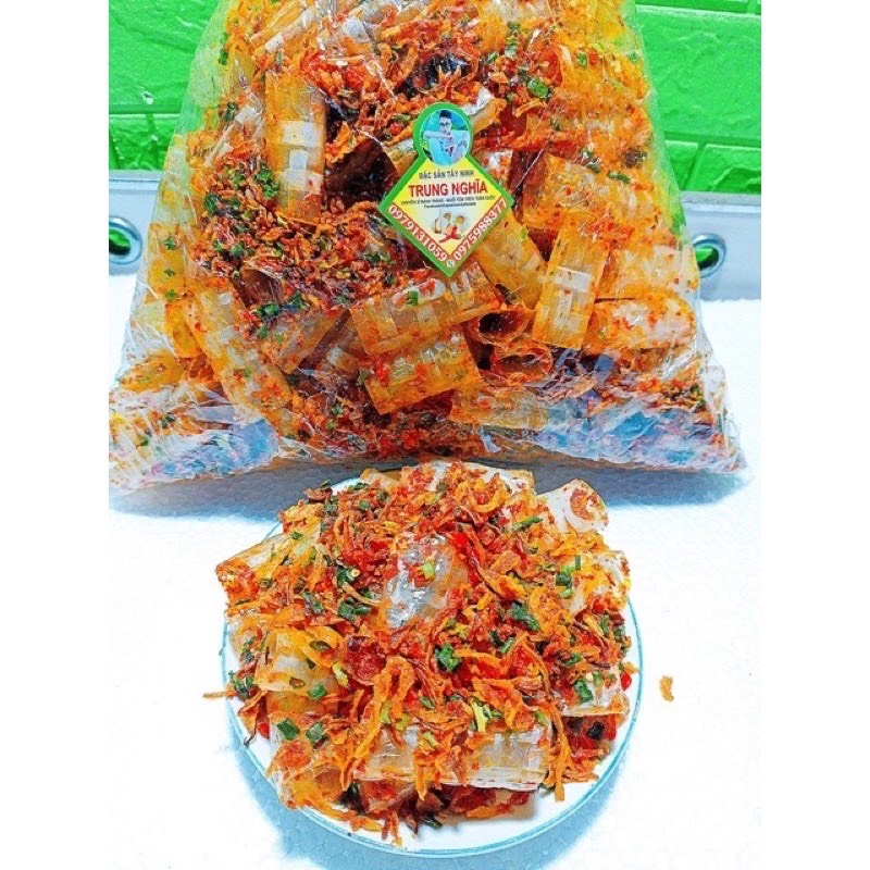 [500gr]Bánh Tráng Ống Satế Tôm