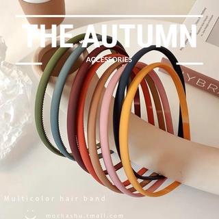 Bờm cài tóc nhiều màu đơn giản The Autumn Accessories - BT04