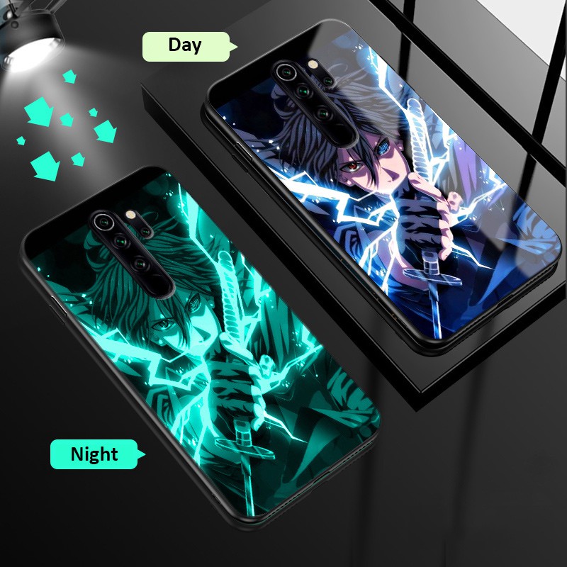 Ốp Điện Thoại Cứng Hiệu Ứng Dạ Quang Cho Hp Xiaomi Poco F3 Poco X3 GT Redmi Note 9 Redmi Note 8 Pro Redmi 9 9A Redmi 9T Redmi Note 7 7 Pro