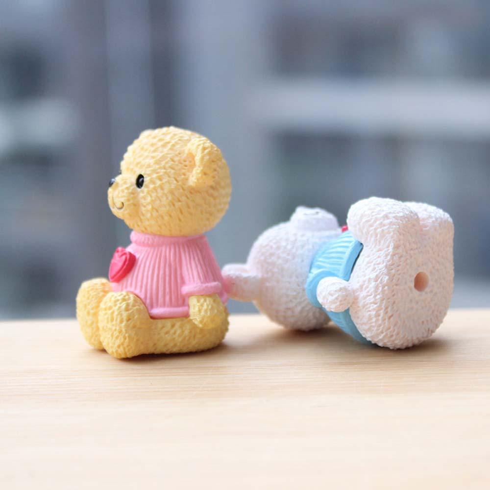 Mô Hình Chú Gấu Dễ Thương Dùng Trang Trí Tiểu Cảnh / Vườn Cây