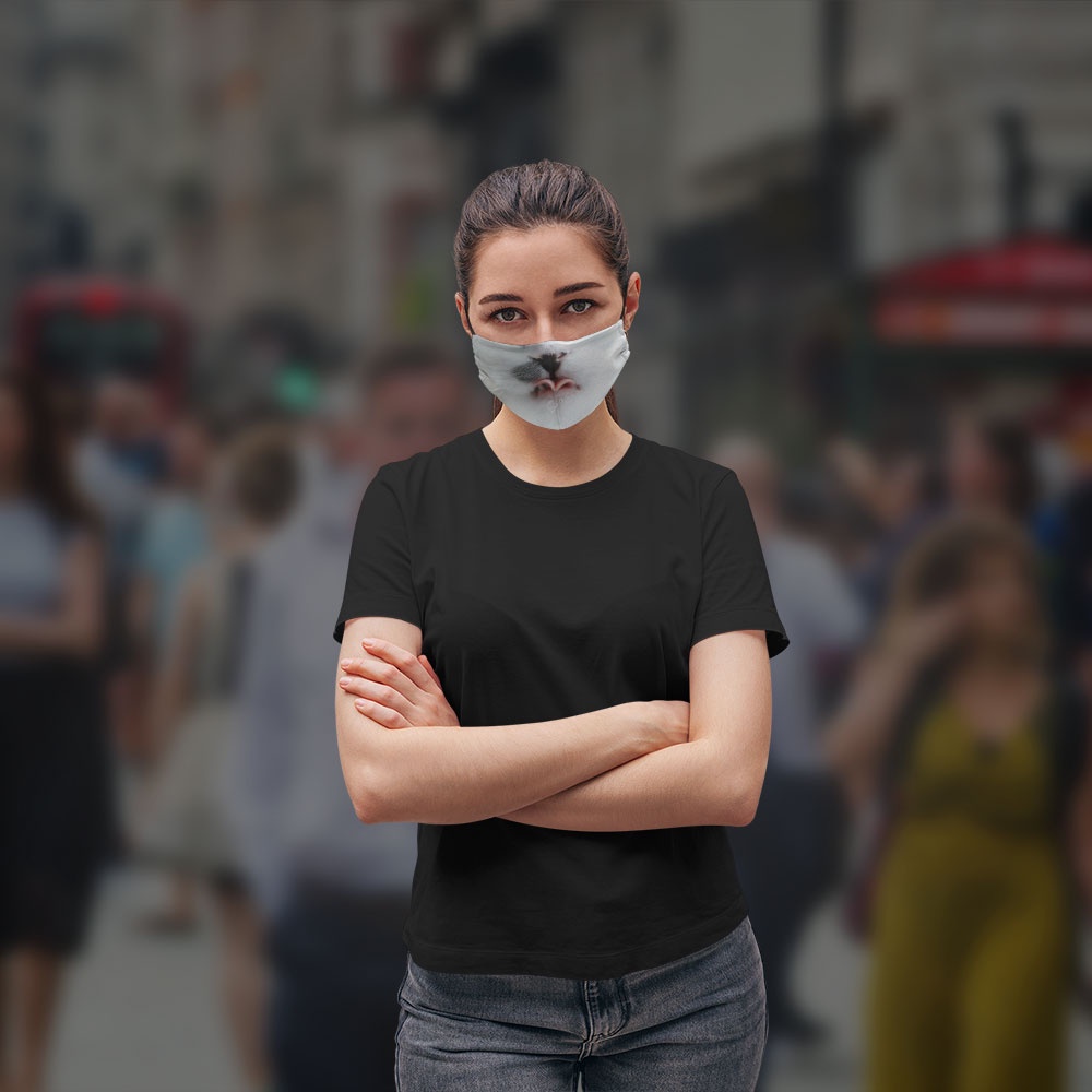 Khẩu trang vui nhộn dễ thương cho bé thú cưng Mặt Thú Cưng CARTWELL dành cho nam nữ thoáng khí chống dịch