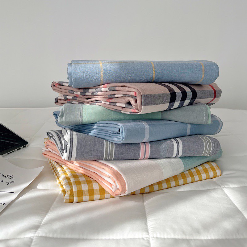 Ga gối cotton nhật, Chất liệt cotton nhật mềm mịn thoáng mát thấm hút tốt an toàn cho làn da sẵn hàng