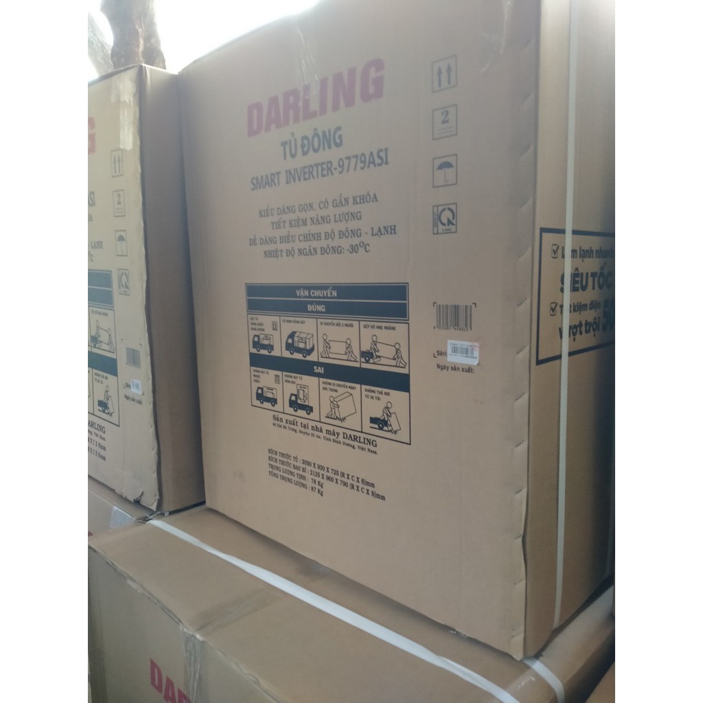 LH 0798.686.753 tủ đông darling 870l ( Đồ cũ chỉ bán ở HCM)