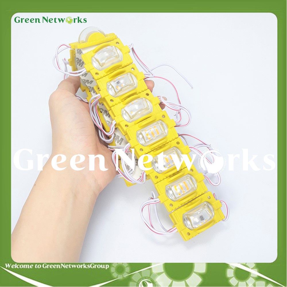 Dây đèn led  hình vỏ sò ốp sườn xe tải