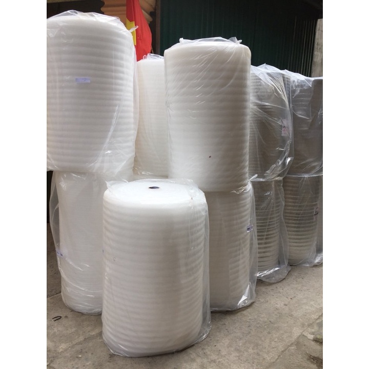 [HỎA TỐC]  Cuộn xốp Foam 2mm khổ 1m dài 150m chống sốc, ngăn bụi tiết kiệm tại Hà Nội