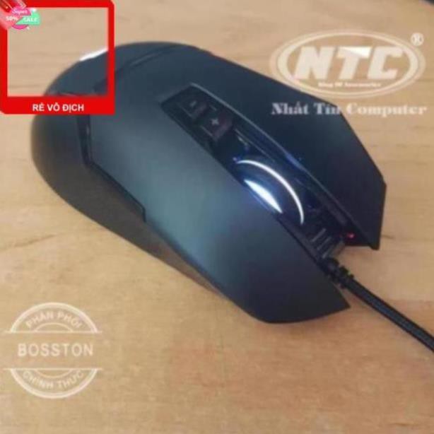 Chuột game 6D cao cấp Bosston GM800 Led đa màu cực đep