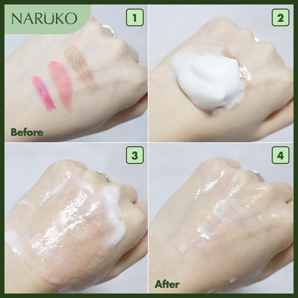 Tẩy Trang Dạng Bọt Naruko Tea Tree Blemish Clear Make-up Removing Cleansing Mousse 150ml