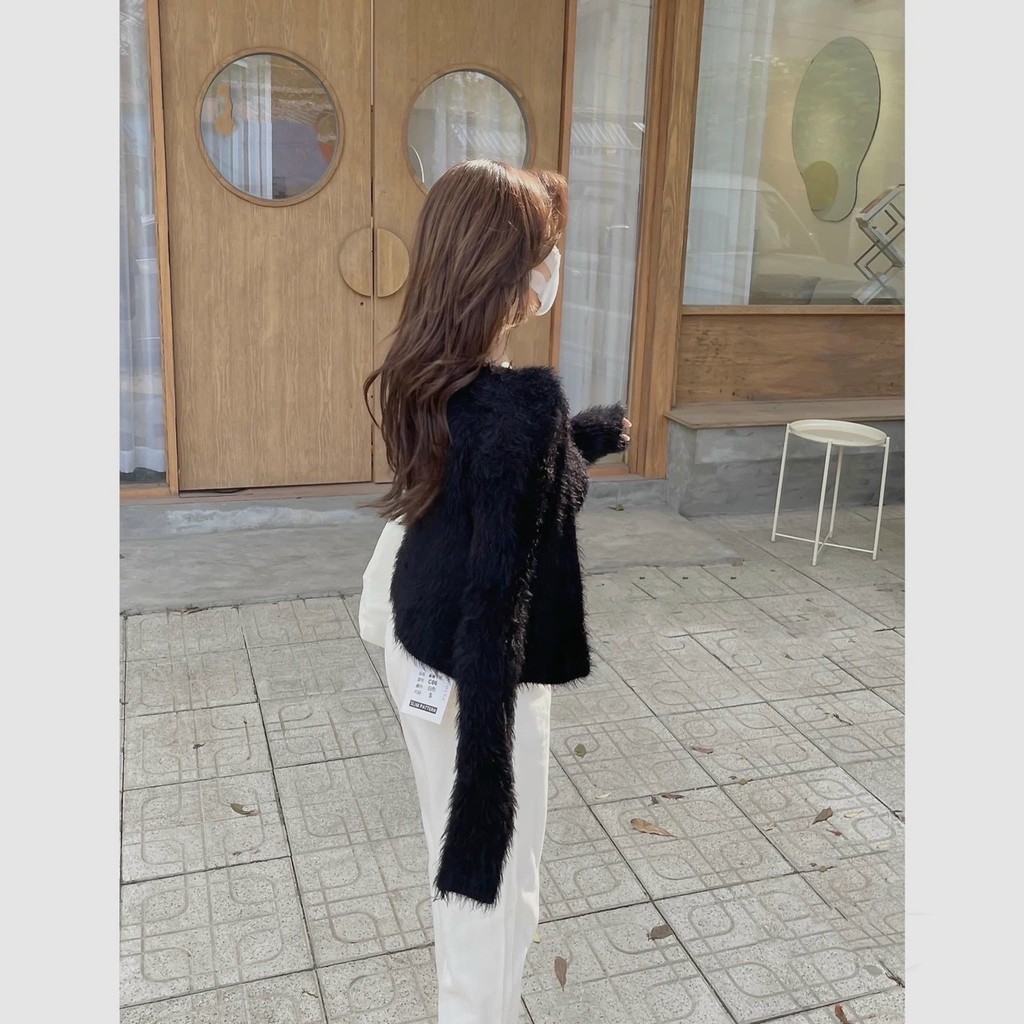 Sét áo len lông QC chất dầy dặn lông mềm mượt loại 1 - Ảnh thật tự chụp | BigBuy360 - bigbuy360.vn