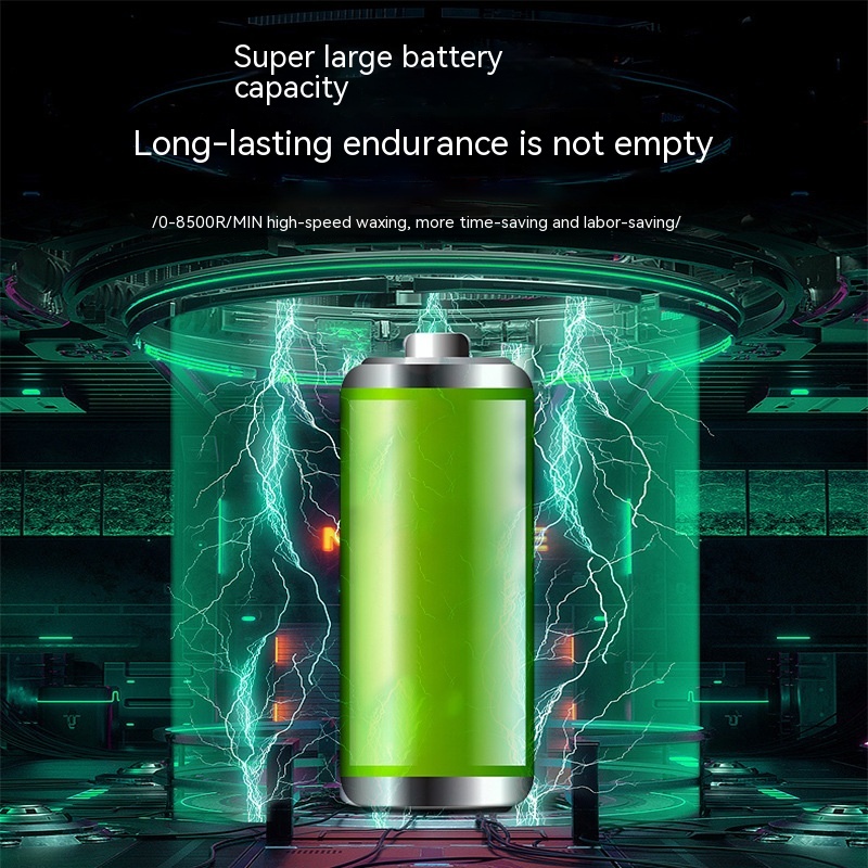 Máy Đánh Bóng Mini Không Dây Loại Bỏ Vết Trầy Xước Cho Xe Hơi