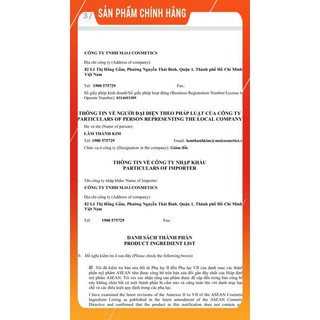 Son kem lì MOI no5.Hồng đào