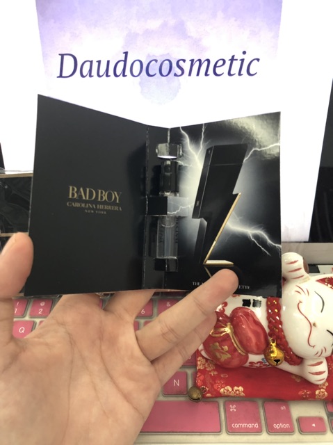 [ vial HOT ] Nước hoa Carolina Herrera Bad Boy EDT 1.5ml | BigBuy360 - bigbuy360.vn