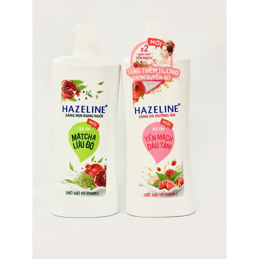 Sữa Tắm Dưỡng Thể Trắng Sáng Da Hazeline 1K