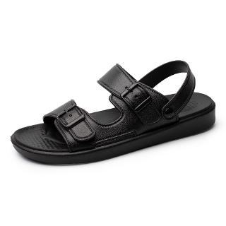 [Supboy] Đèn đi biển ngoài trời Lelaki Selipar Thời trang mùa hè Sandal nam du lịch thời trang Giày nam chống thấm nước bằng nhựa cỡ lớn 40-45