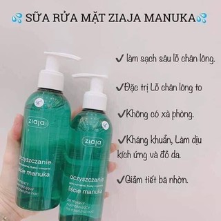 Sữa rửa mặt, Toner Manuka 200ml