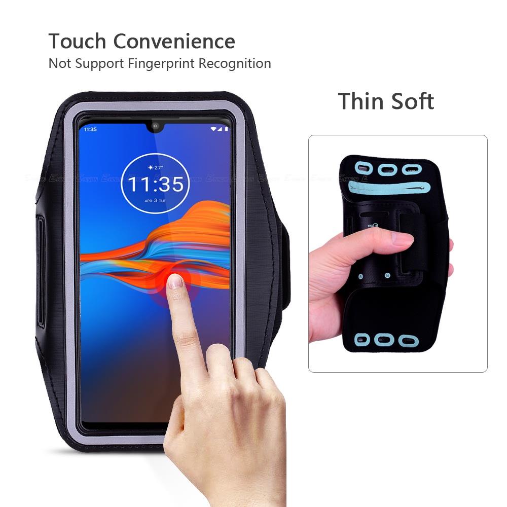 Túi Đựng Điện Thoại Đeo Cánh Tay Cho Motorola Moto E7 E7i Power E6 Plus Play E6s