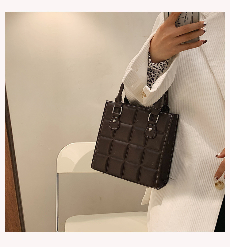 Túi Xách JASMIN NOIR Họa Tiết Caro Phong Cách Thời Trang Dành Cho Nữ