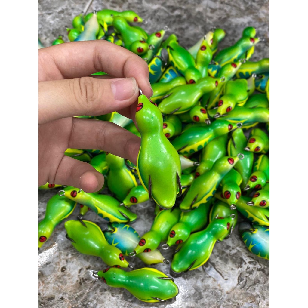 Mồi câu cá lóc đi zic zac kiểu thái softbird huyền thoại Hirushima HKN FIshing