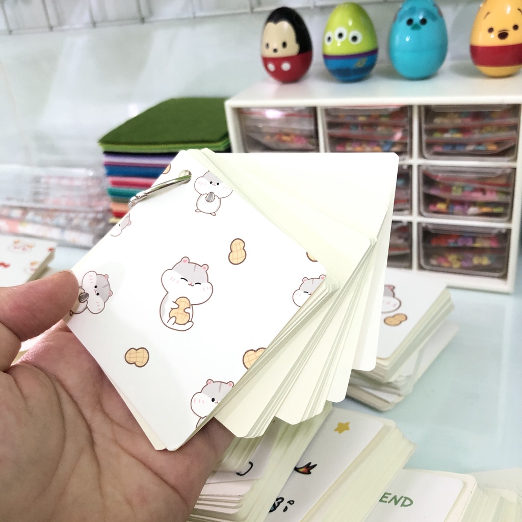 Giấy ghi chú note họa tiết dễ thương