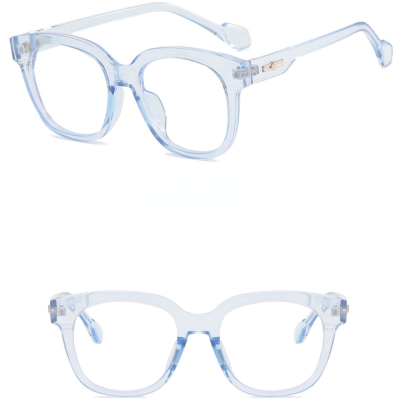 Mắt Kính Gọng Vuông Lớn Chống Ánh Sáng Xanh Thời Trang Hàn Quốc