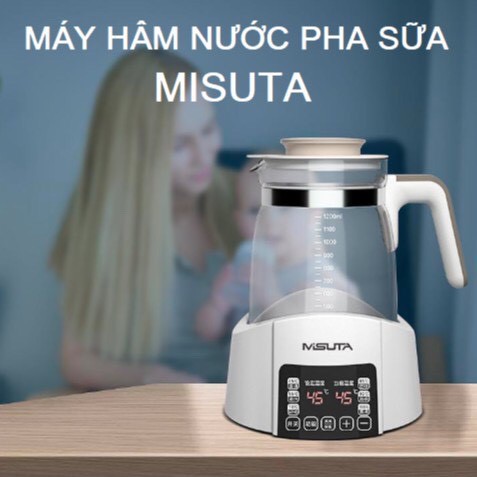 Máy Hâm Nước Pha Sữa Giữ Nhiệt Thông Minh MISUTA Mẫu mới