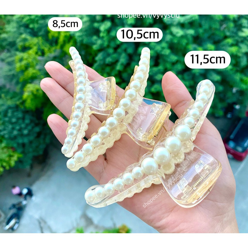 Cạp Tóc Đính hạt châu Xinh Xắn cho nữ 2021