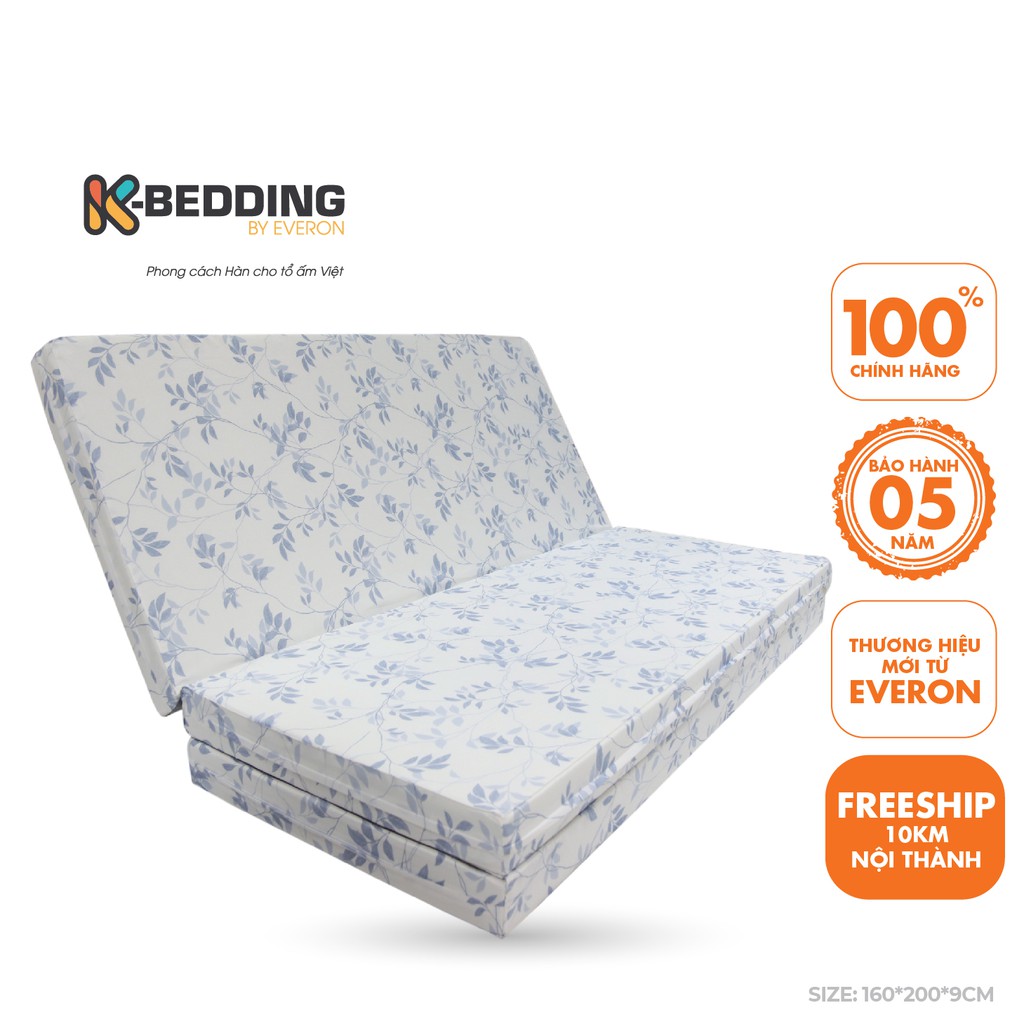 Nệm Gấp PE (Bông Ép) K-Bedding MTP 1m4 (Giao màu ngẫu nhiên)