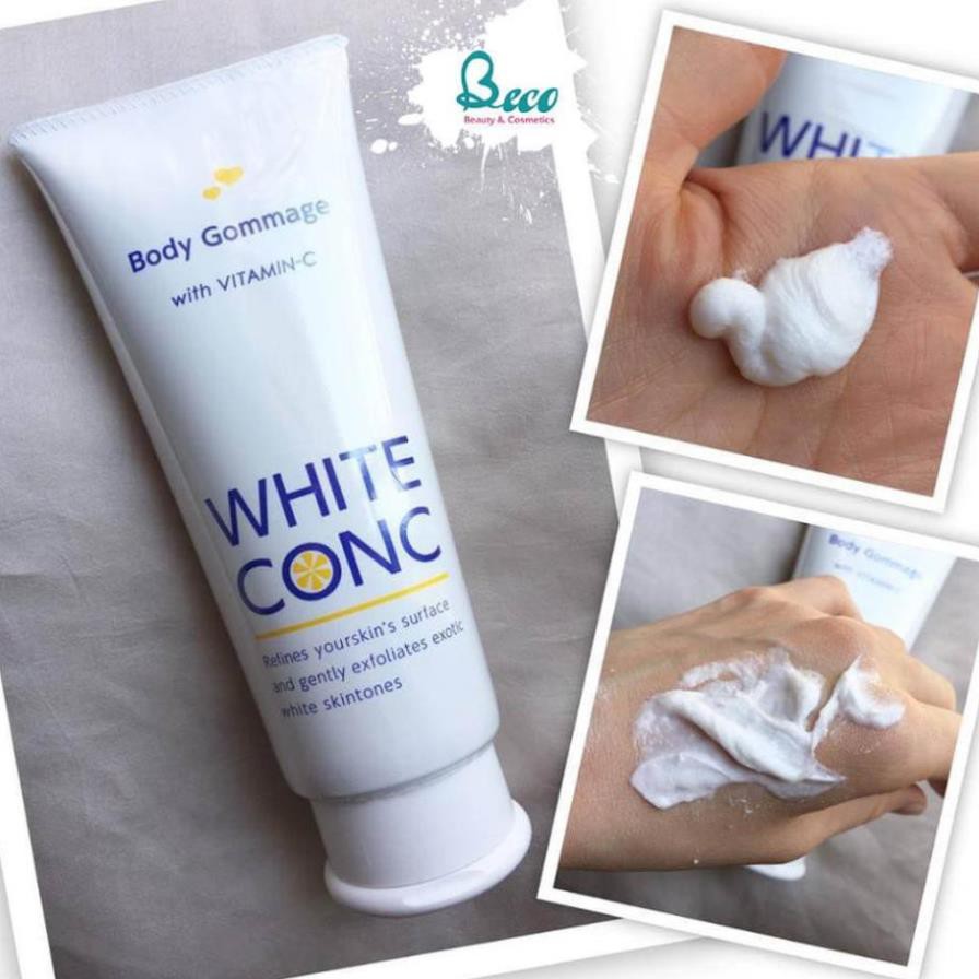 Tẩy da chết White Conc 180g Tẩy tế bào chết dưỡng trắng White Conc Vitamin C