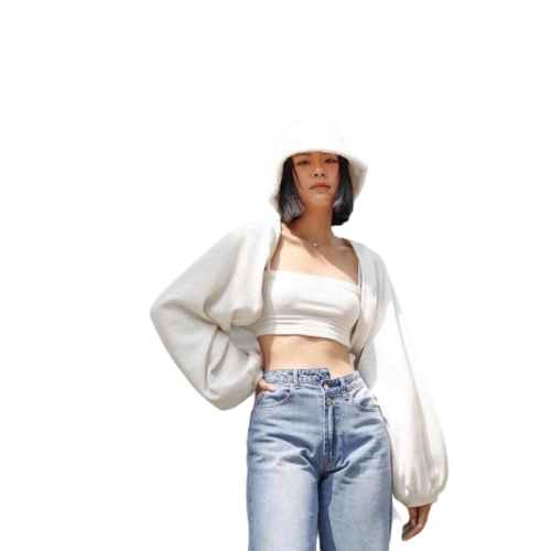  [RE VO DICH]Áo Khoác Cardigan Len Mỏng Kèm Áo 2 Dây - GIẢM 20% | BigBuy360 - bigbuy360.vn