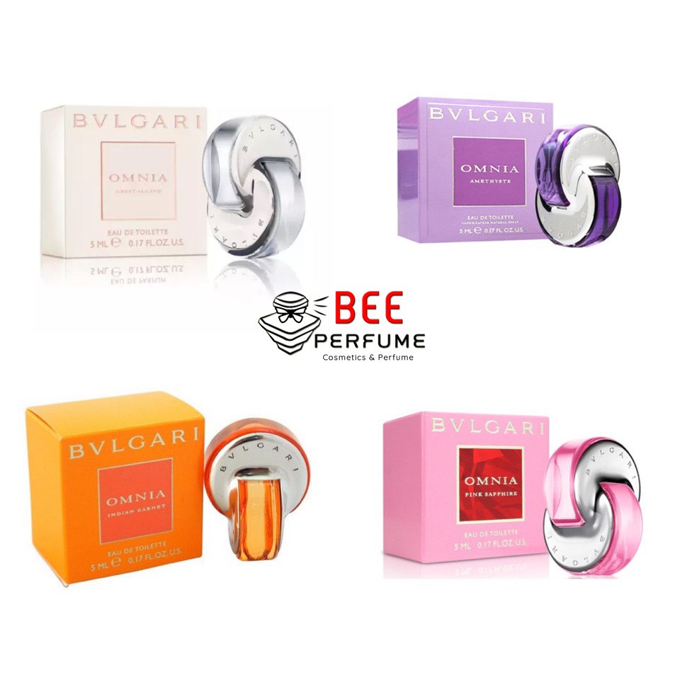 Nước Hoa BVL Bvlgari Omnia EDT mini 5ML cho nữ hàng chính hãng [SALE]