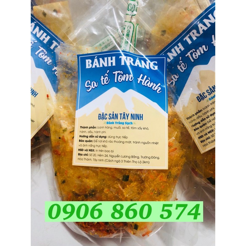 [BÁN LẺ GIÁ SỈ] BÁNH TRÁNG TRỘN SA TẾ TÔM HÀNH - ĐẶC SẢN TÂY NINH - BÁNH TRÁNG SẠCH