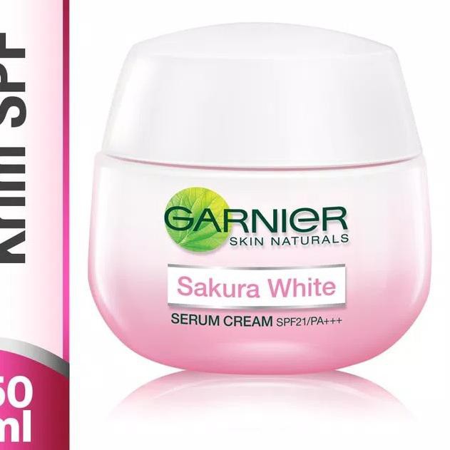 (Hàng Mới Về) Kem Dưỡng Trắng Da Ban Ngày Garnier Sakura 50ml