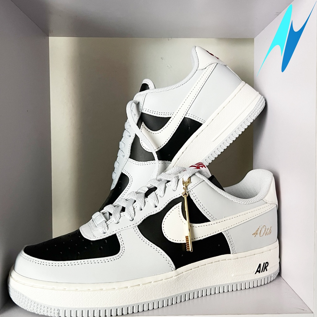 Giày Nike Air Force 1 Low Unlocked By You Pure Platinum Black Chính hãng 100%