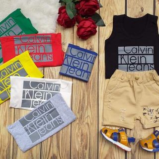 Áo thun ba lỗ Calvin Klein Jeans