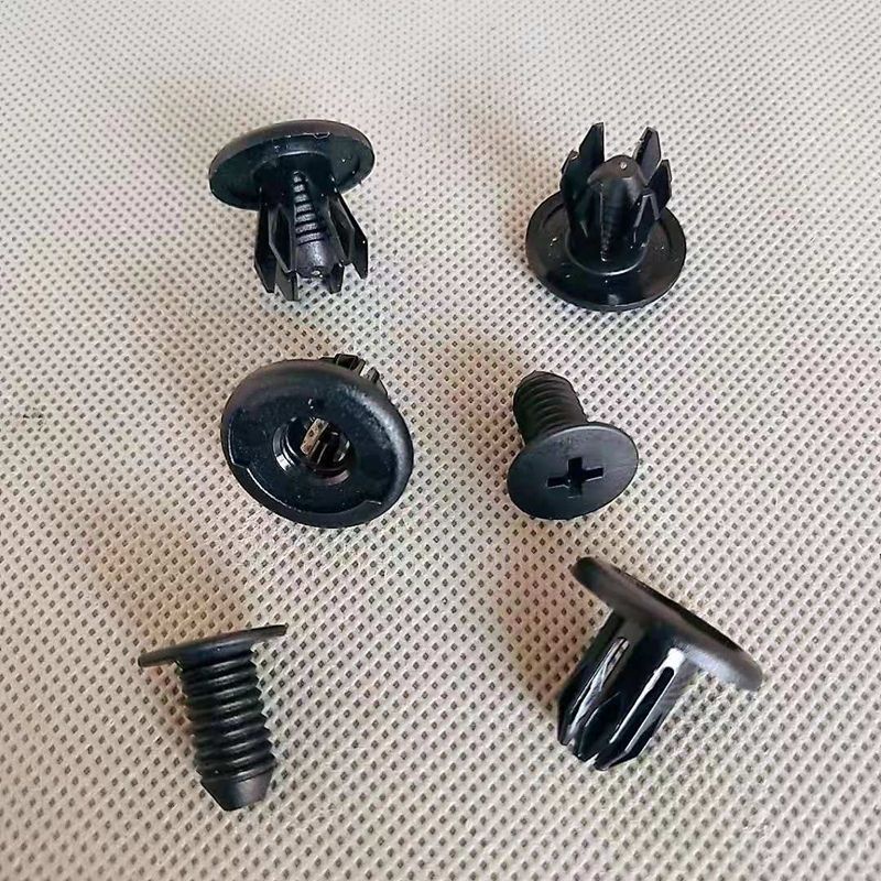 Túi 100 vít nở chắn bùn 10mm cản trước và sau cho các dòng ô tô