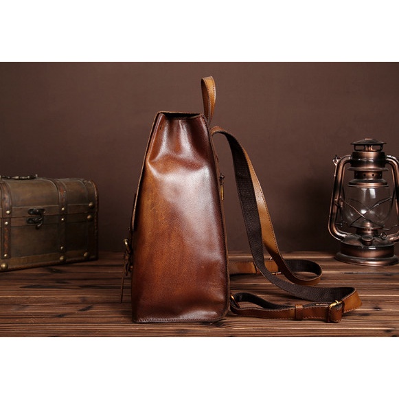 Ba lô da bò cao cấp mẫu mới nhất 2023 DB004