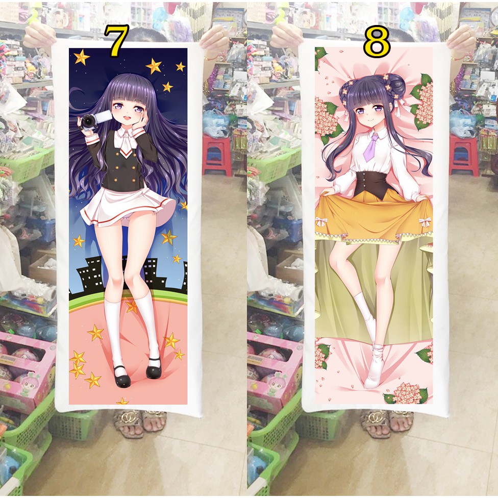 Gối ôm Gối ngủ Anime manga Cardcaptor Sakura 1mx40cm (Tặng 1 poster hoặc 1 huy hiệu)