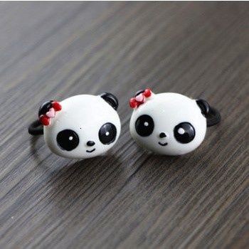 Set 2 Dây Cột Tóc Co Giãn Hình Hoạt Hình Dễ Thương Cho Bé Gái