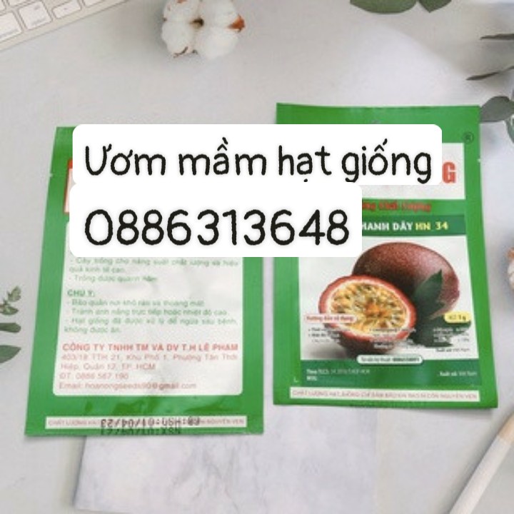 Hạt giống Chanh dây HN-34 gói 5gr