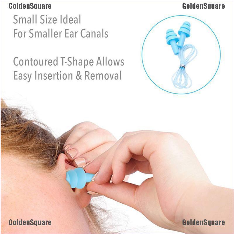 Nút Bịt Tai Chống Ồn Bằng Silicone Tái Sử Dụng Tiện Lợi Sự Bảo Vệ