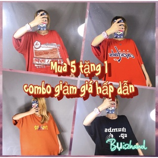 Áo thun mỹ 2hand 🔥(mua 5 tặng 1)🔥 Mẫu Random Được chon màu và size bui2hand_unisex