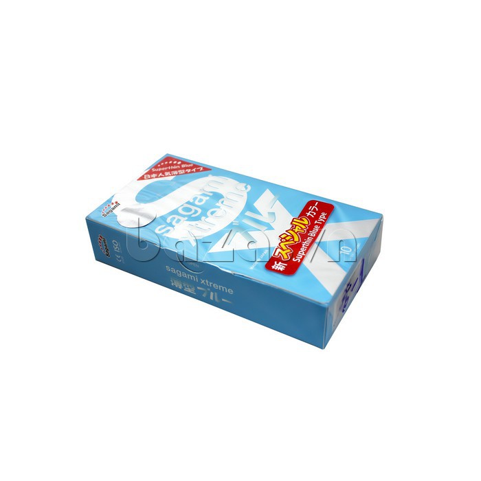 [Loại 1] [CHÍNH HÃNG] Bao cao su SAGAMI Xtreme Blue Nhật Bản 1 Hộp 10 Chiếc (Hàng Luôn Có Sẵn - Gọi Là Ship Ngay)