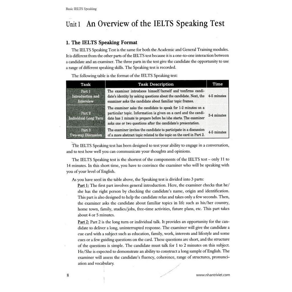 Sách Basic Ielts Speaking